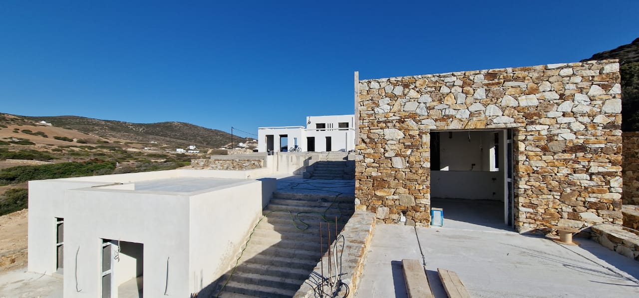 General View of three Villas